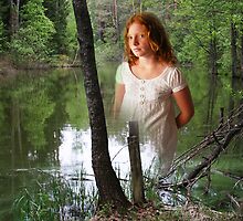 Lake fairy by Antanas