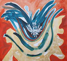 Meditation/Intention Painting Session 17 : 4 by jon cooney
