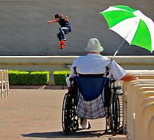 Balboa Park--San Diego Contrasts by milton ginos