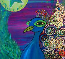 Peacock by Rachel Baumer