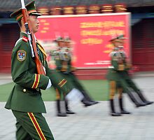 Red Army, Beijing, China by Keith Molloy