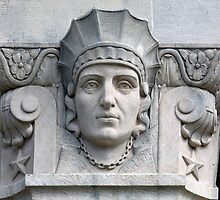Architectural Detail from the War Memorial, Jackson, Mississippi by Carol M. Highsmith