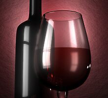 Wine and grapes by YamatoHD