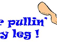Yer pullin' my leg - temp logo ! by SNAPPYDAVE