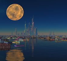 City on the Bay by AlienVisitor