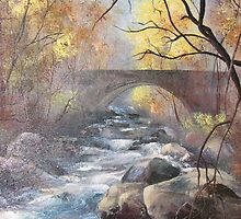Piegon River, Gatlinburg, TN by JeffeeArt4u