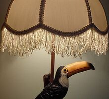 Touca Toucan lamp by Alex Gardiner