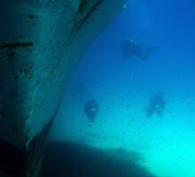 Diving the Wreck by DiveDJ