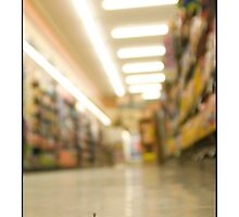 Grocery Store Shopper by Matthew Osier