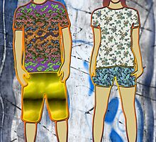 Disco children by fuxart