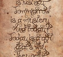 Yesterday, Tomorrow and Today by Amy-lee Foley