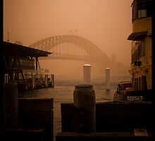 Sydney Dust storm - Friendship by David Petranker