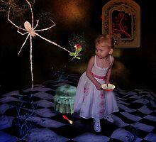 "Little Miss Muffet" by StarKatz