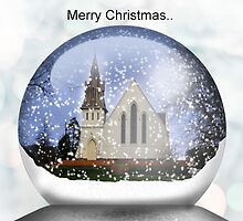 Snow globe Christmas.. by Kristina K