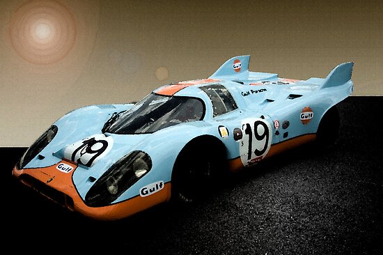 Gulf Porsche 917 by Willie Jackson