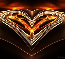 Burning Desire by Sandra Bauser Digital Art