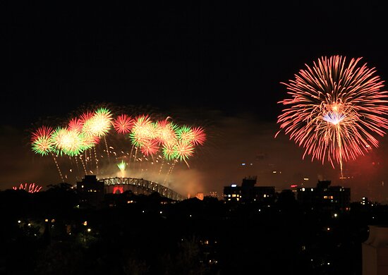 fireworks in sydney