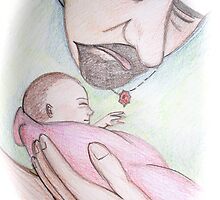 A Father's First Embrace by JadeHarmony