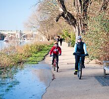 Tricky Ride: Richmond London UK. by DonDavisUK