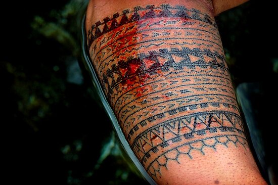 Traditional Tattoo Samoa by Stewart Allen