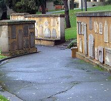 Walls of Headstones #2 by Ricky Pfeiffer