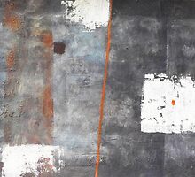 Perception of an object - abstract mixed media on canvas by Marco Sivieri