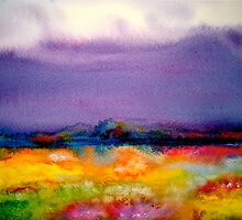 Landscape Abstract...Summer Rain by © Janis Zroback