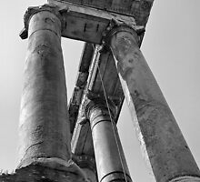 Temple of Saturn, Rome, Italy by buttonpresser