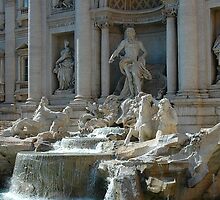 Trevi fountain, Rome, Italy by buttonpresser