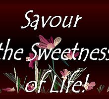 Savour the Sweetness of Life! by Dayonda