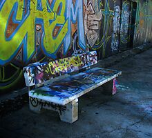 Bench Press - read all about it! (on close inspection - 6/8) by John Poon