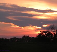 Sunset on Jackson Road by EclecticImages