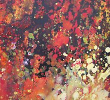 Inferno Abstract 2 by Susan Duffey