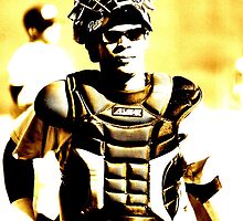 a catcher's look... by Allan Erickson