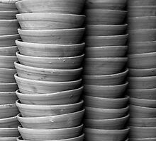 Stacked Bowls by deltagphoto
