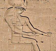 Horus god hieroglyph 2 by rhallam