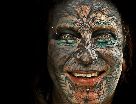 tattoo man by carol brandt
