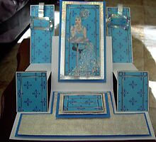 Handmade glamourous lady card by anaisnais