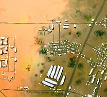“Weapons Of Mass Destruction – The Bunkers Of Al Qa Qaa” Quadrant 1 by Raoul Isidro