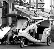 Bike taxi - the alternative city transport by steppeland