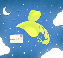 Mr Birds birthday delivery service by Hannah Chapman