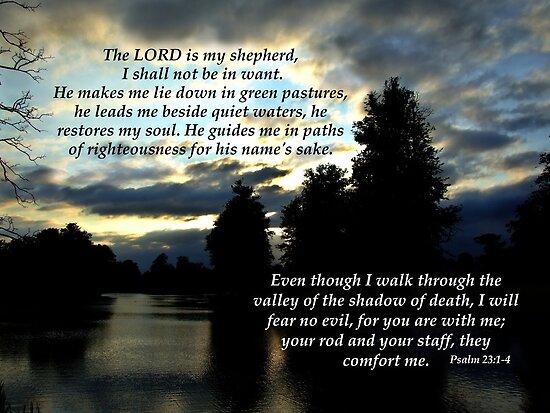 psalm 23 scripture
