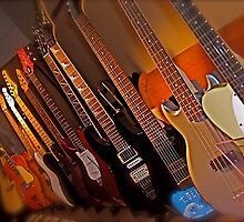 Guitars up for Bid by MaryGerken