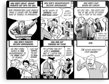 How Bob Benefits From Racism by Barry Deutsch