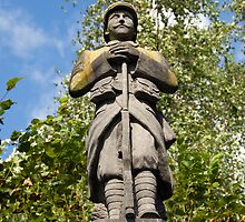 War memorial, Saint-Sauveur, France by buttonpresser