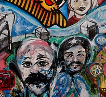 Street art on the Prado in Havana, Cuba by buttonpresser