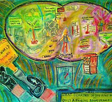 Entry for Small World Comp.."Global Positioning" by Dante 8/8/10 by tim norman