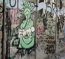 Graffiti - The West Bank Separation Wall, Palestine by Shannon Friel