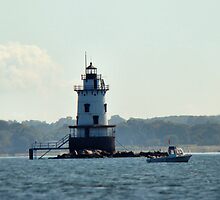 Conimicut Light by Carrie Blackwood
