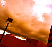 Clouds Over Blocks by Dr. Charles Taylor